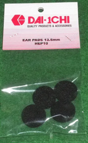 14mm Earphone Replacement Foam Pads (Pkt 4) - Part # HEP10