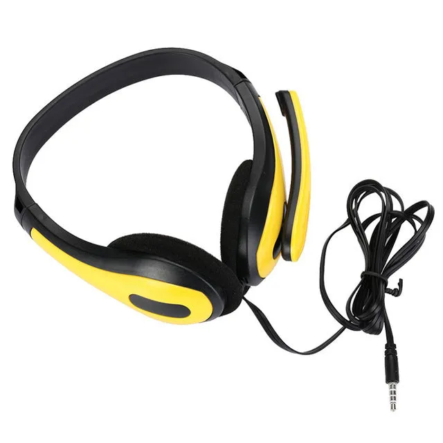 3.5mm Earphone Gaming Headset Gamer PC Headphone Gamer Stereo Gaming Headphone With Mic Led For Computer