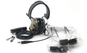 3M PELTOR ComTac VI NIB Headset MT20H682FB-47N CYS, Single DL, Coyote Brown, Headband & ARC, 915 MHz