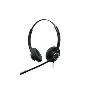 Addasound CRYSTAL2832RG Dual Ear Headset with DN1011 USB Cord Included