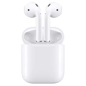 Apple AirPods Wireless Headphones with Charging Case - 1st Generation (MMEF2AM)