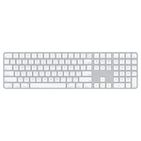 Apple Magic Keyboard with Touch ID and Numeric Keypad - US English - White Keys