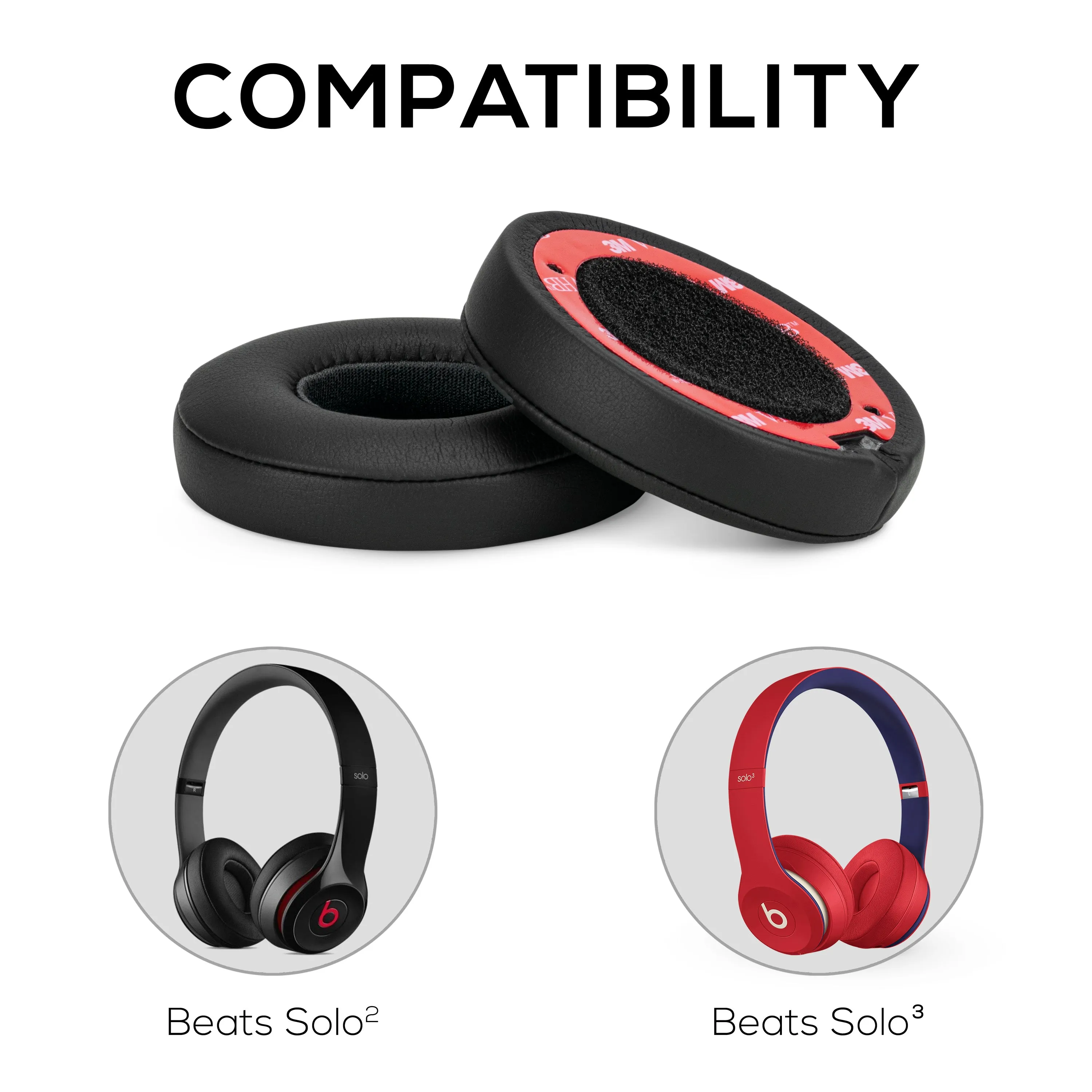 BEATS Solo Premium Replacement Earpads for Headphones