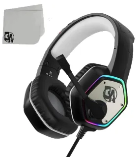 BOLT AXTION Gaming Headset, Computer Headphones with Noise Canceling Mic & RGB