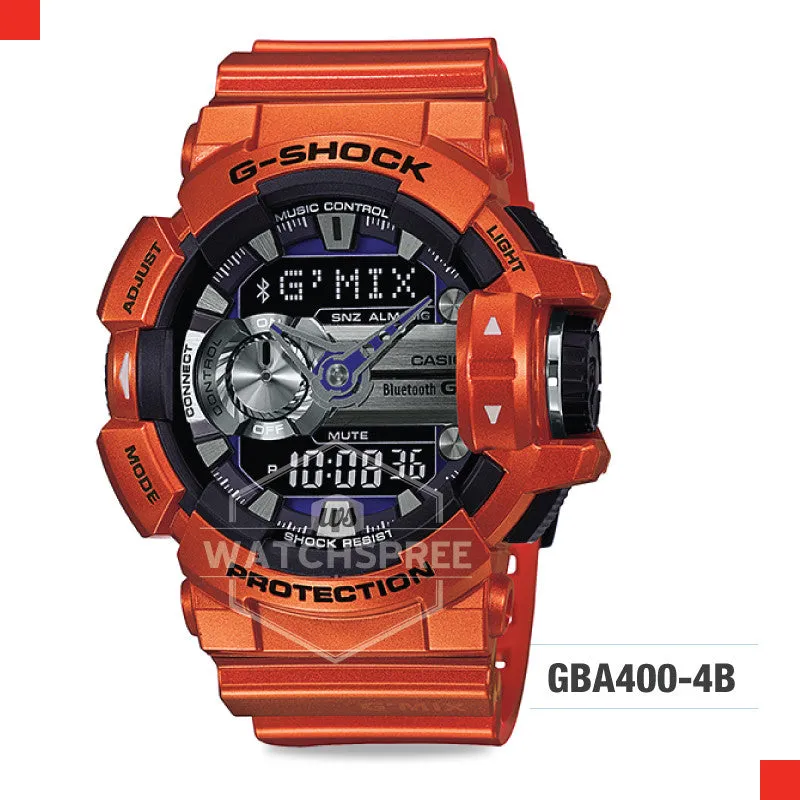 Casio G-Shock Bluetooth G'MIX Watch GBA400-4B