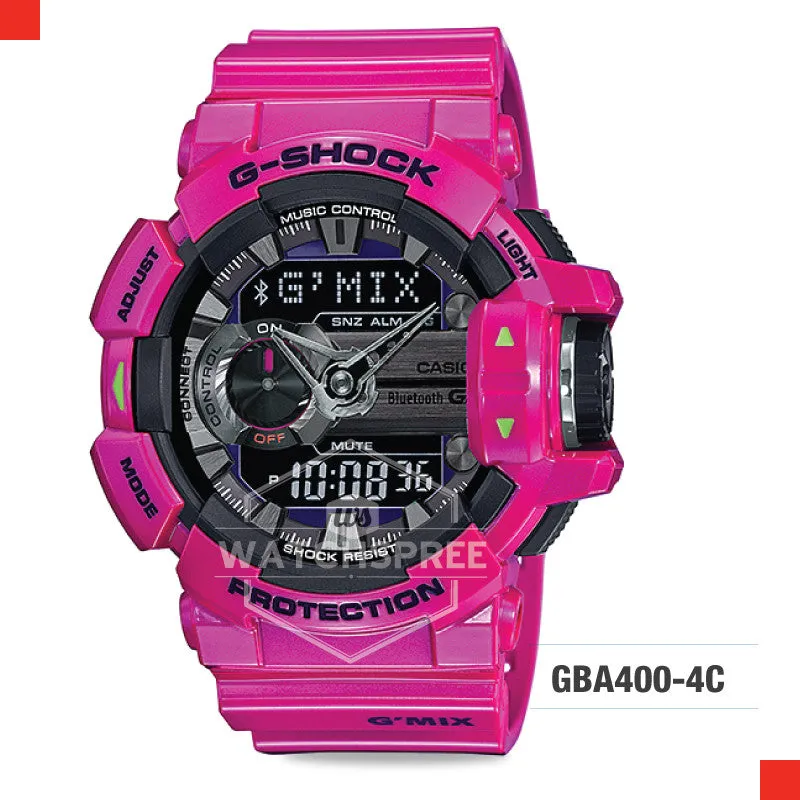 Casio G-Shock Bluetooth G'MIX Watch GBA400-4C