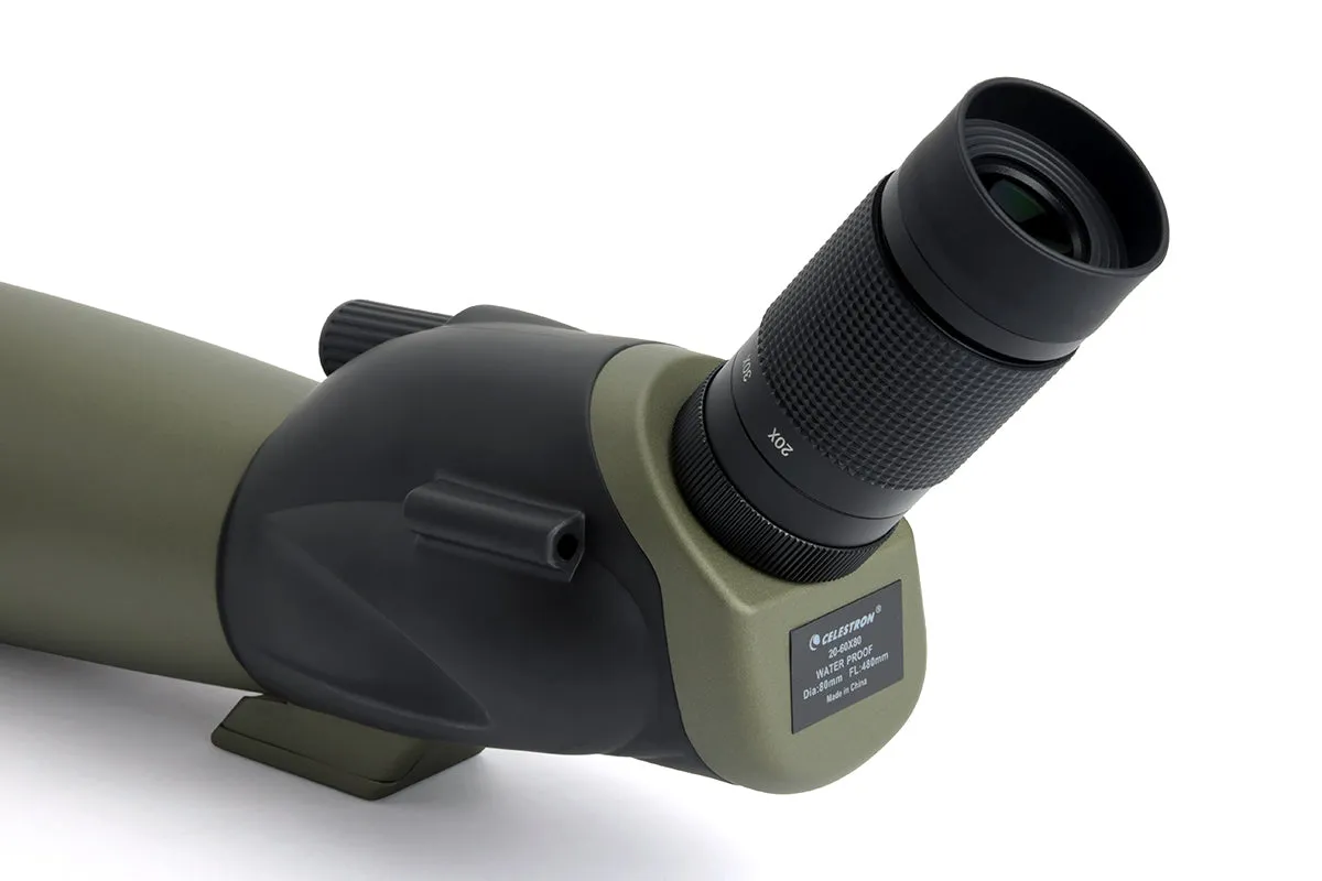 Celestron Ultima 20-60X80mm Angled Zoom Spotting Scope