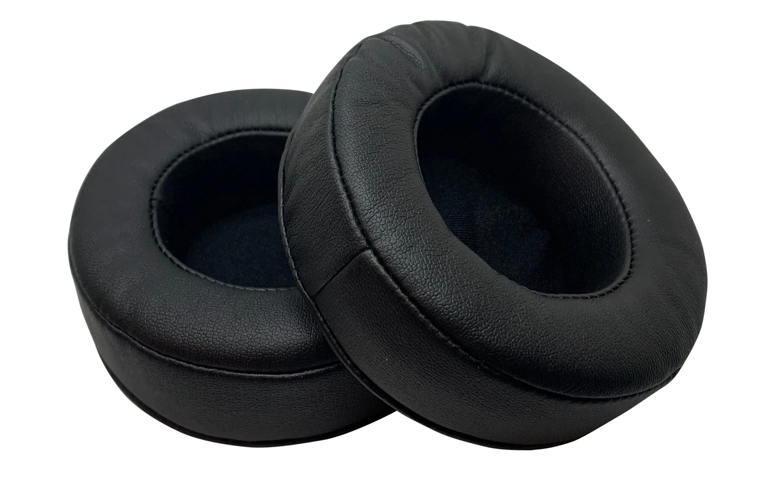 CentralSound Premium Replacement Ear Pad Cushions Round 110mm Soft Protein Leather Memory Foam