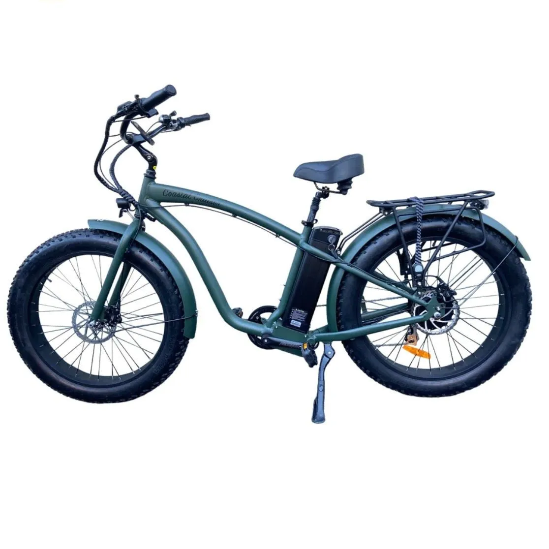 Coastal Cruiser| 750w Fat Tire Cruiser Step Over 26x4 Electric Bike