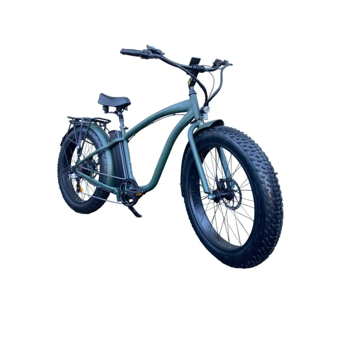 Coastal Cruiser| 750w Fat Tire Cruiser Step Over 26x4 Electric Bike