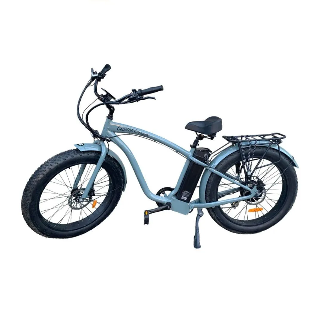 Coastal Cruiser| 750w Fat Tire Cruiser Step Over 26x4 Electric Bike