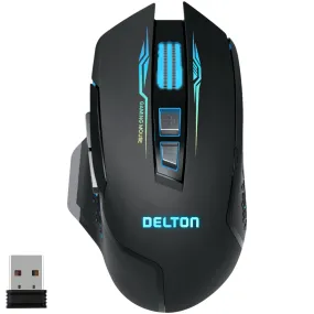 Delton G37 Rechargeable USB Ergonomic Wireless Gaming Mouse