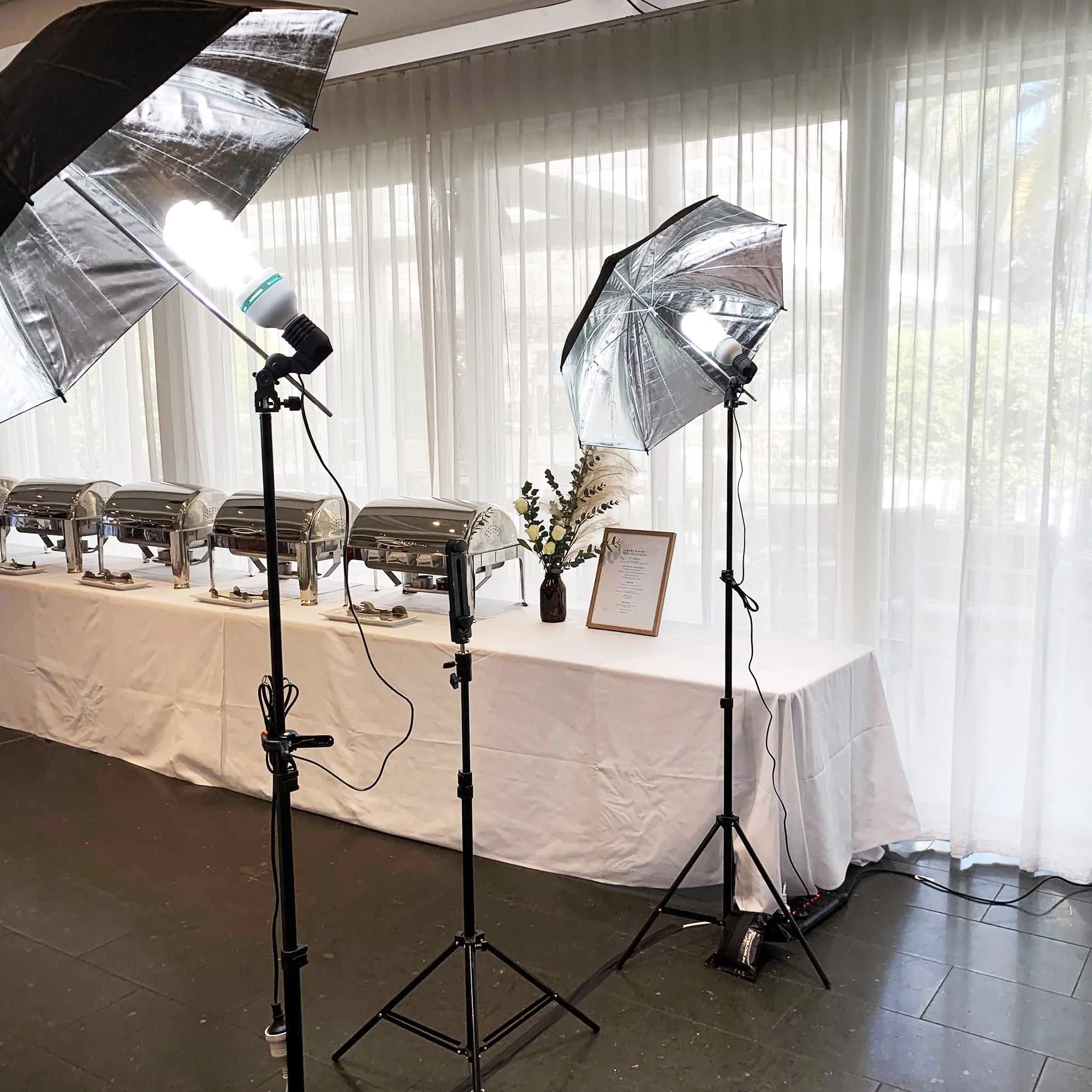 DIY Party Photobooth Lighting 'HOLLYWOOD' Kit - Bundle