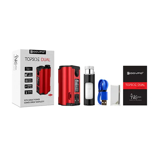 Dovpo X TVC Topside Dual 200W Squonk Box Mod