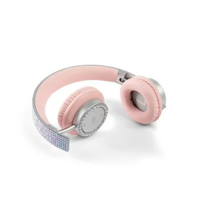 FAO Schwarz Bluetooth Wireless Rhinestone Headphones