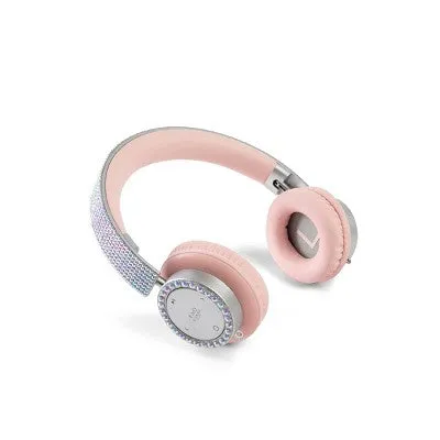 FAO Schwarz Bluetooth Wireless Rhinestone Headphones