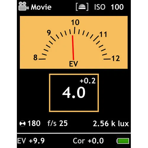 Gossen DIGISKY Flash and Ambient Light Meter