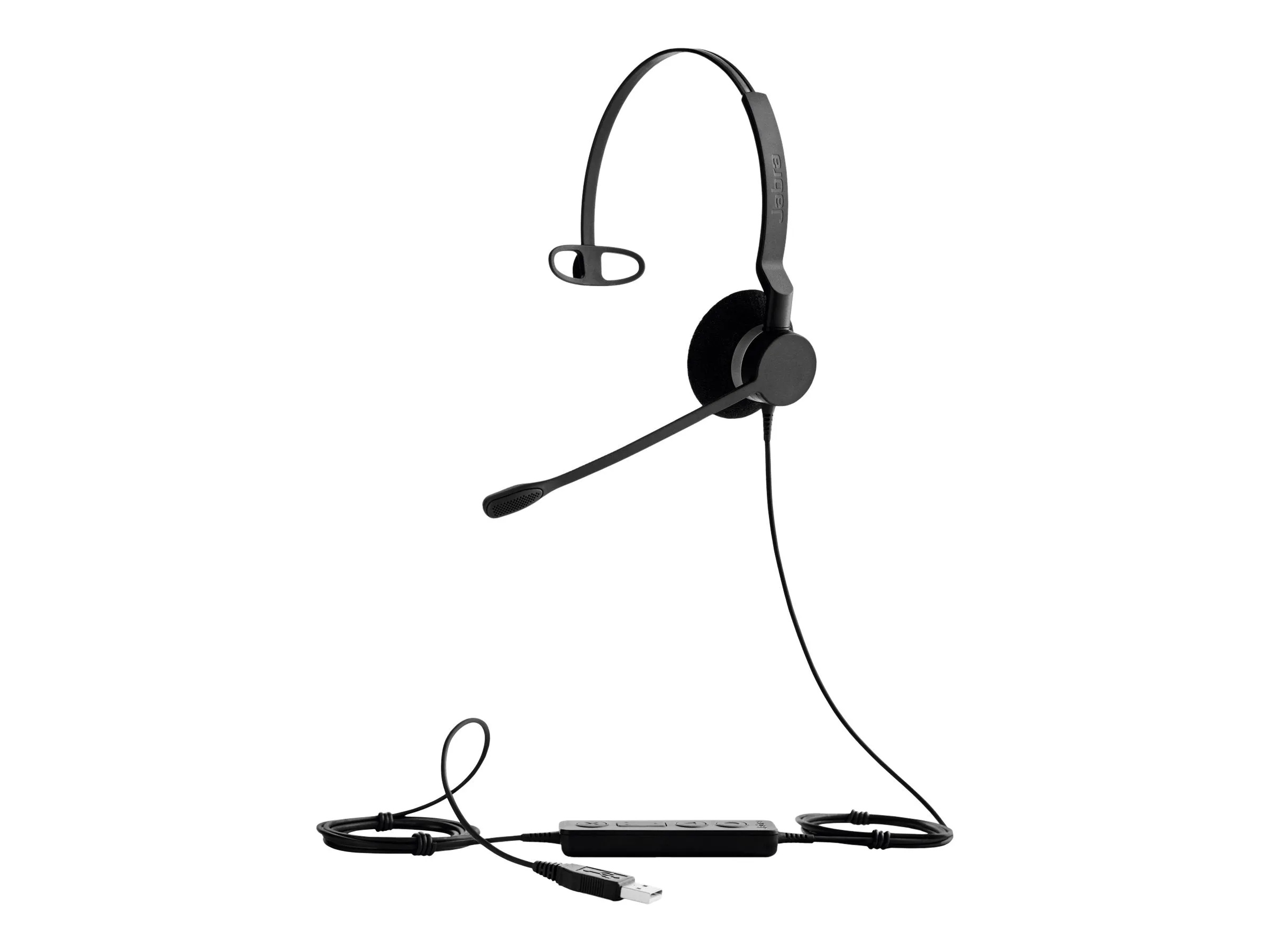 Jabra BIZ 2300 USB UC Mono Headset, Over-the-Head, Black GSA2393-829-109