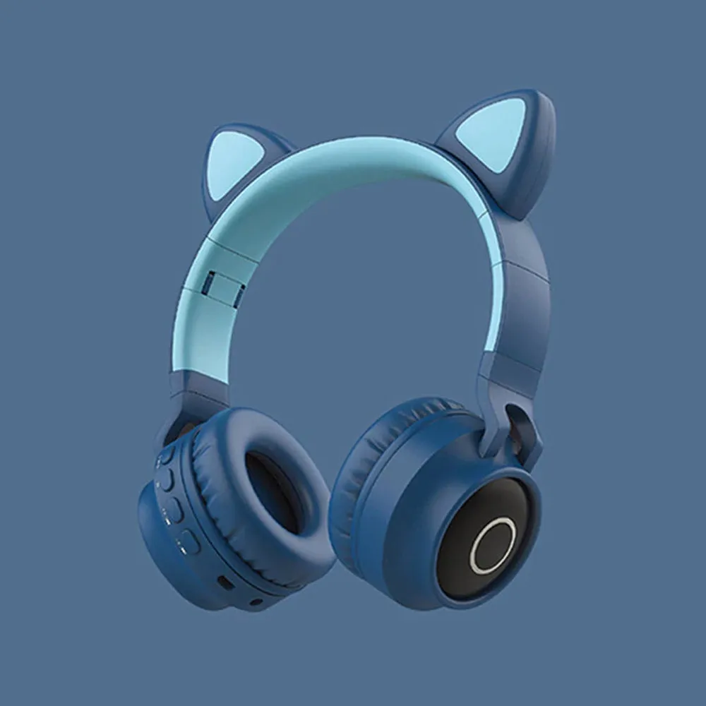 Kawaii Cat Bluetooth Wireless Headphones