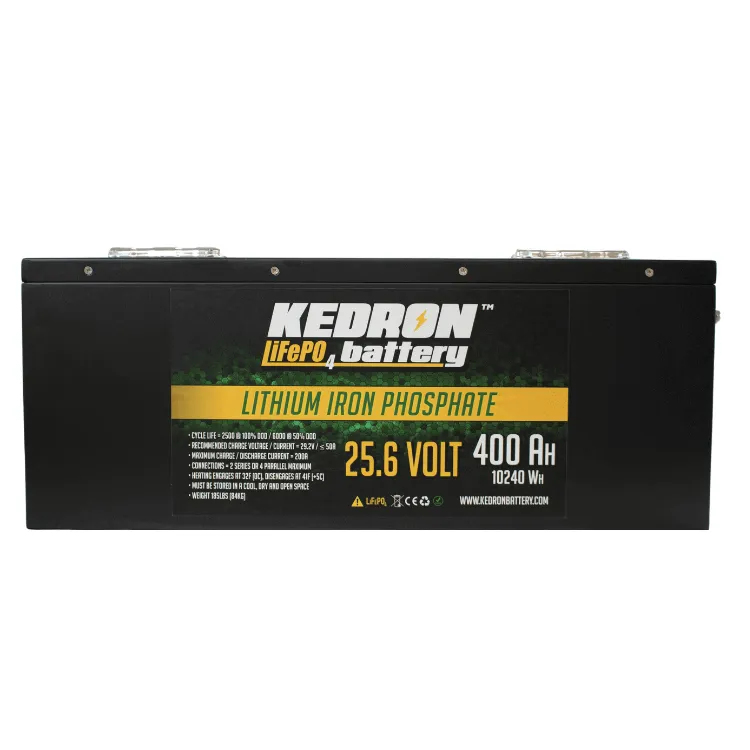 Kedron 24v LiFePO4 400AH