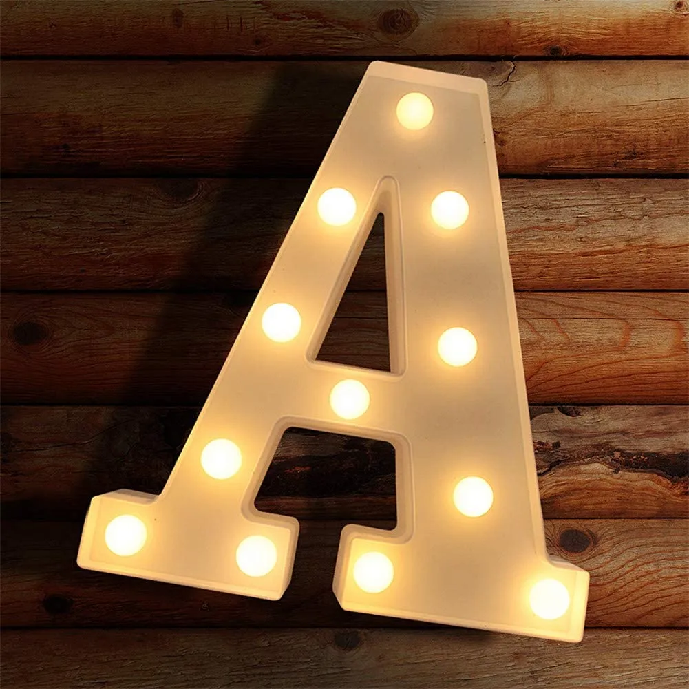 LED Marquee Letter Lights