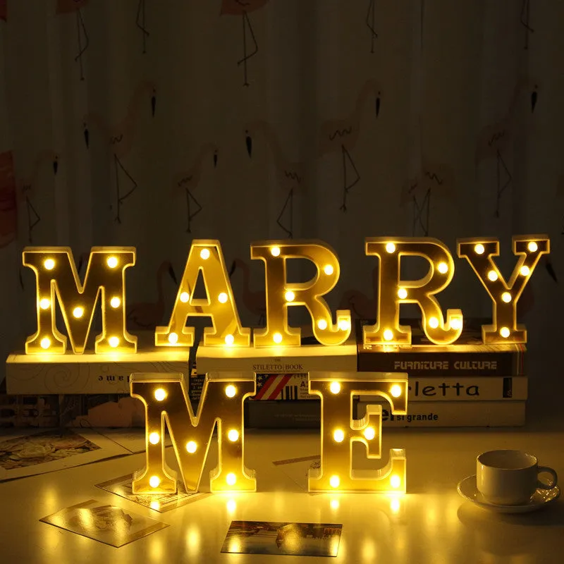 LED Marquee Letter Lights