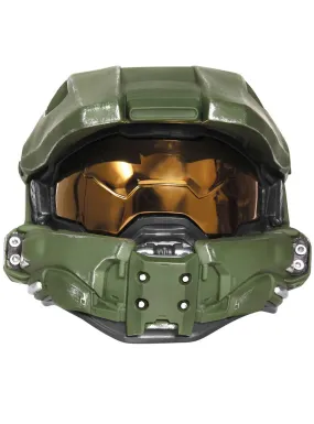 Light Up Deluxe Halo Master Chief Adults Costume Helmet