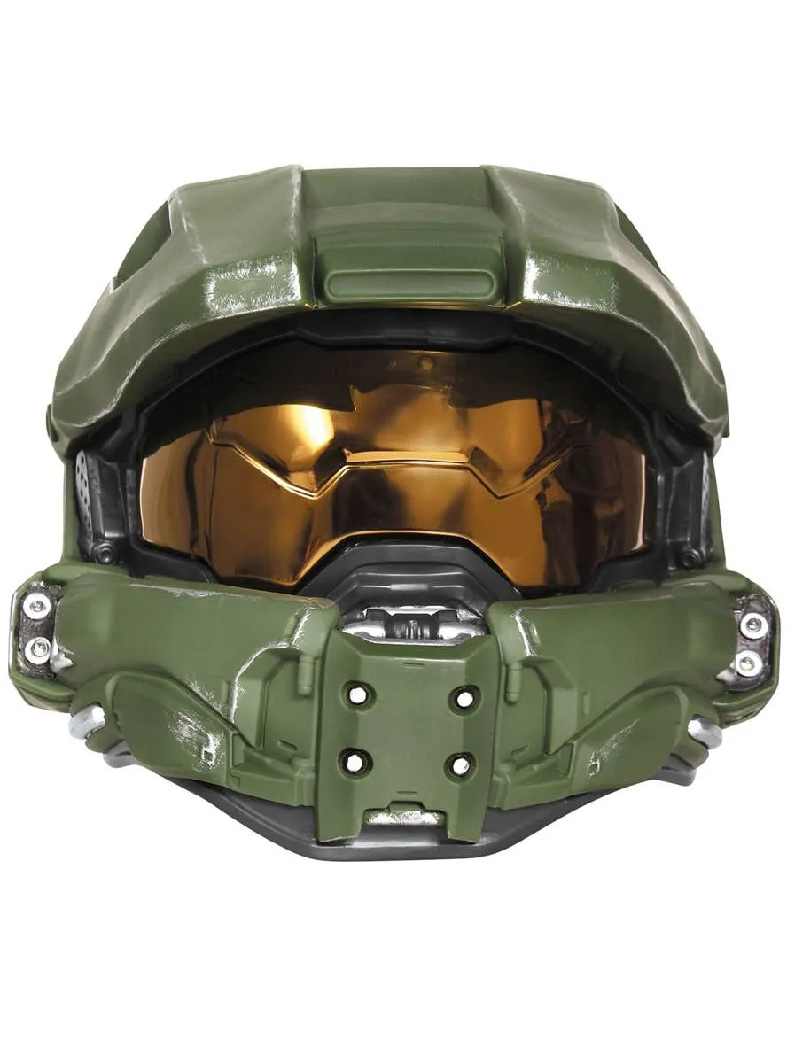 Light Up Deluxe Halo Master Chief Adults Costume Helmet