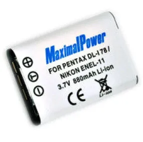 Maximal Power EN-EL11 (ENEL11) for Nikon digital Camera