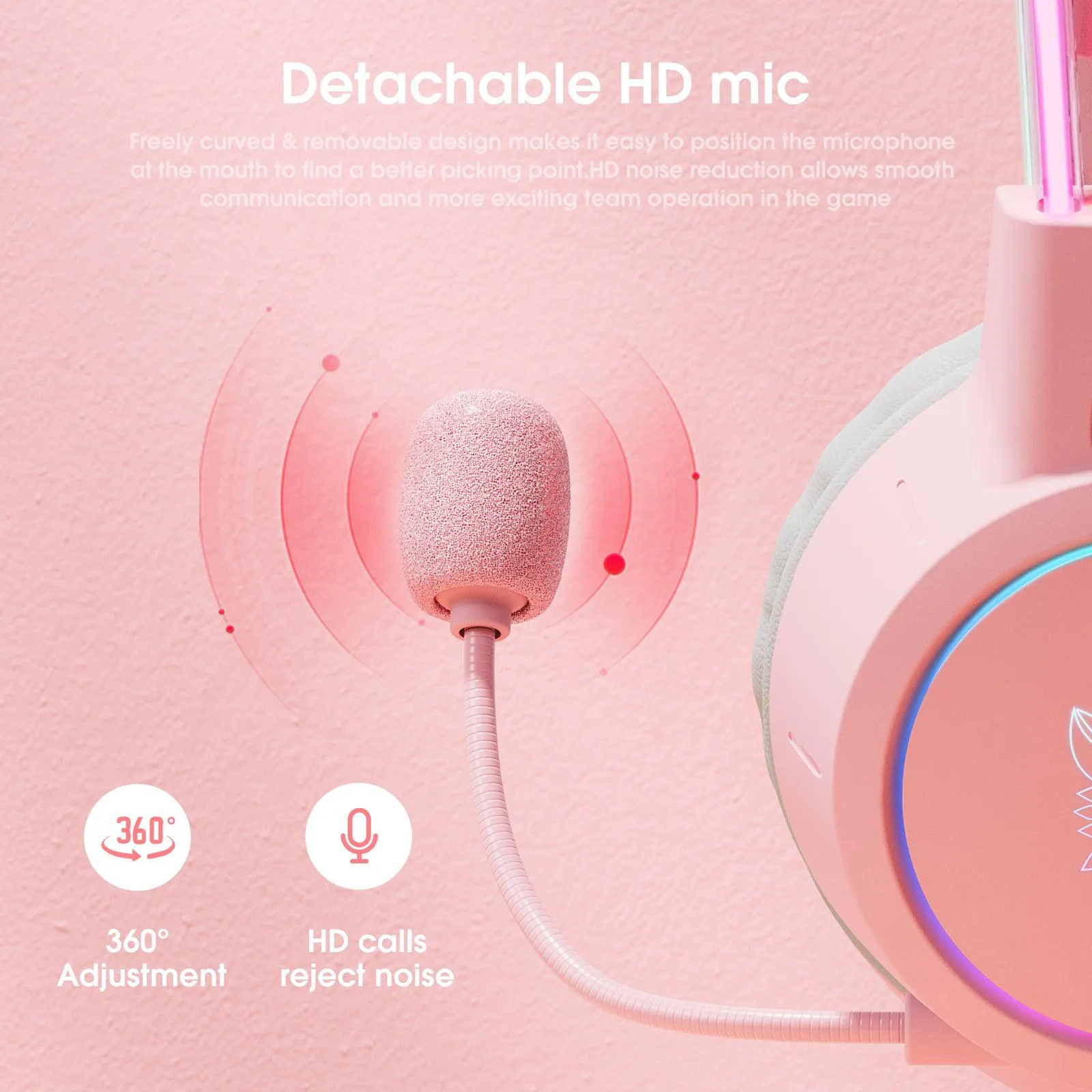 ONIKUMA X15 PRO Deer Ear Headphones