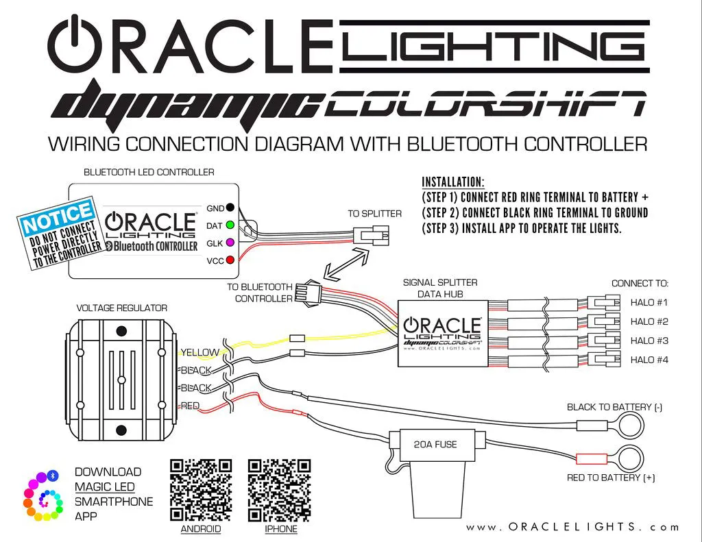 ORACLE Lighting 2016-2018 Chevrolet Camaro Dynamic ColorSHIFT Headlight DRL Upgrade Kit