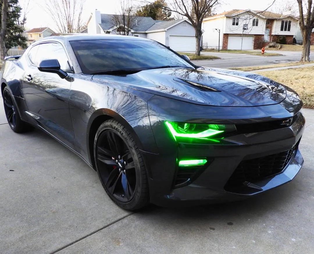 ORACLE Lighting 2016-2018 Chevrolet Camaro Dynamic ColorSHIFT Headlight DRL Upgrade Kit