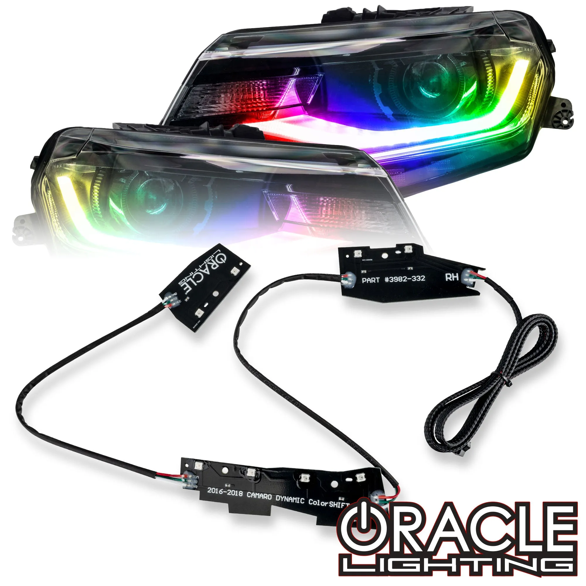 ORACLE Lighting 2019  Chevrolet Camaro ZL1 Dynamic ColorSHIFT Headlight DRL Upgrade Kit