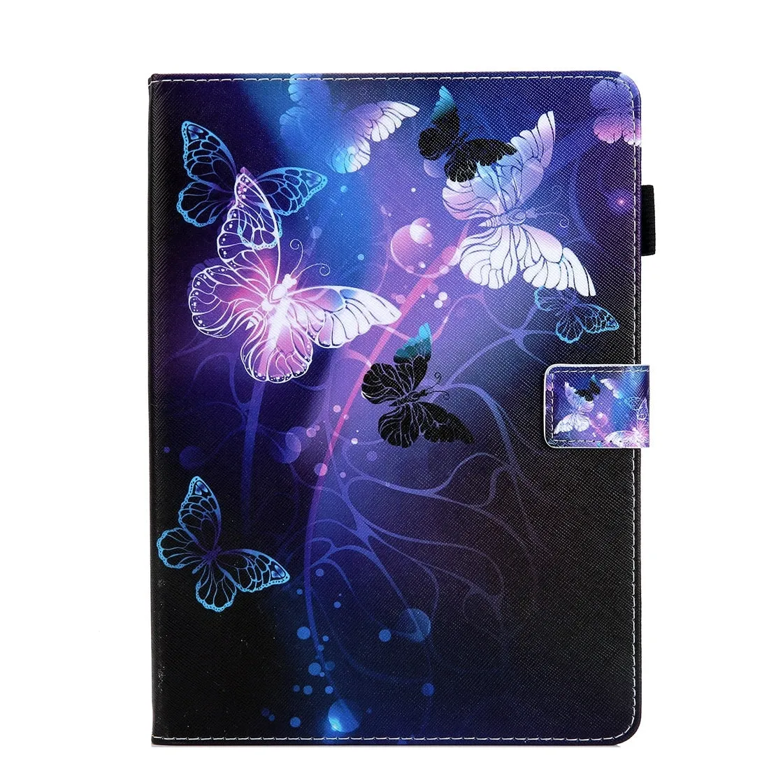 Pattern Horizontal Flip Case with Holder/ Card Slots/ Photo Frame for 10.2 Inch iPad 7th, 8th, 9th Gen