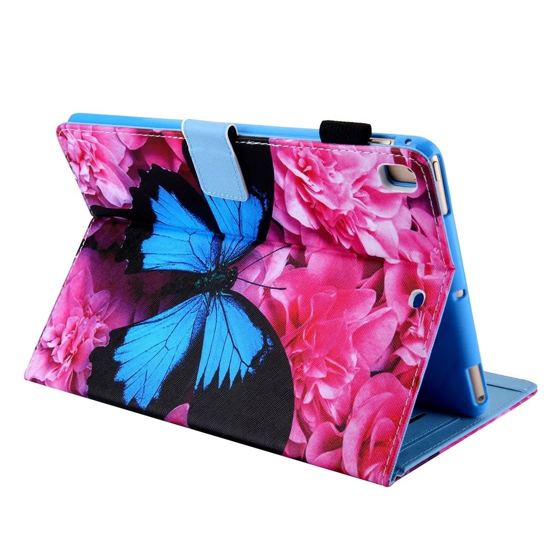 Pattern Horizontal Flip Case with Holder/ Card Slots/ Photo Frame for 10.2 Inch iPad 7th, 8th, 9th Gen