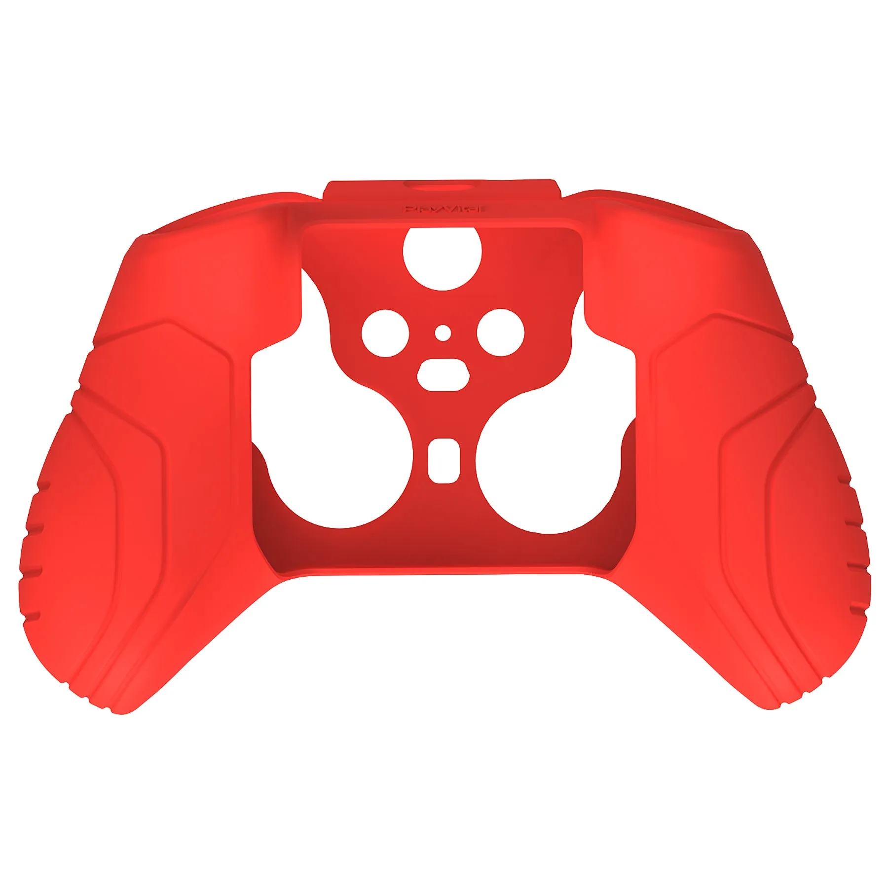 PlayVital Samurai Edition Anti Slip Silicone Case Cover for Xbox Elite Wireless Controller Series 2, Ergonomic Soft Rubber Skin Protector for Xbox Elite Series 2 with Thumb Grip Caps - Passion Red - XBE2M014