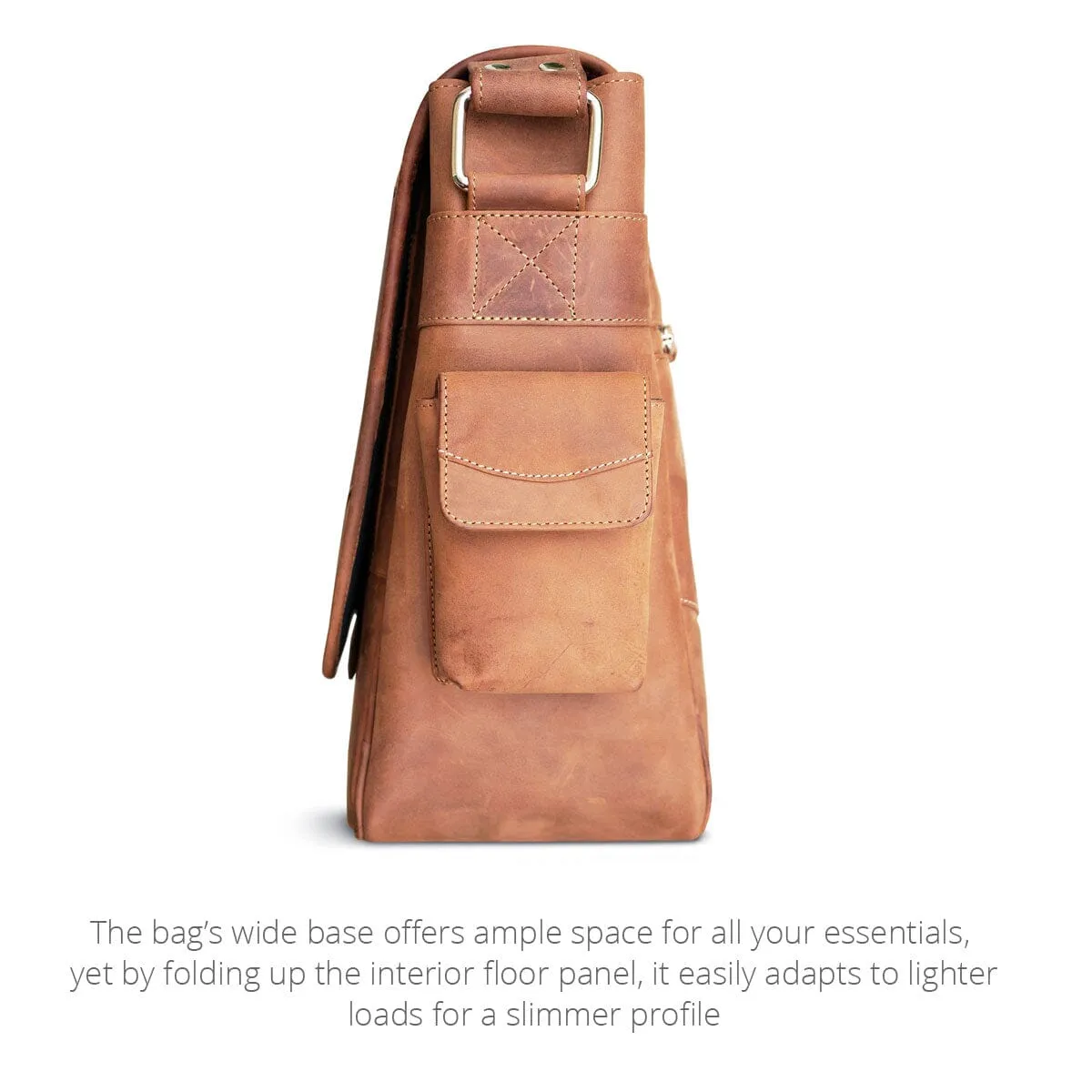 Premium Leather Messenger Bag