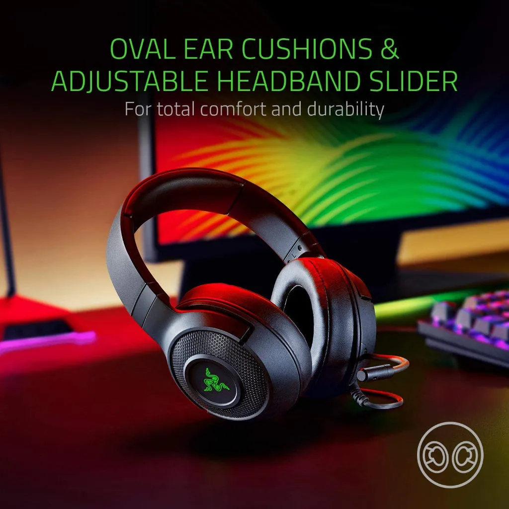 Razer Kraken V3 X Wired USB Gaming Headset