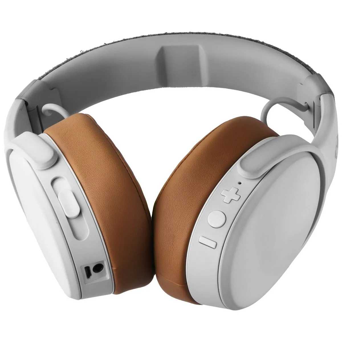 Skullcandy Crusher Bluetooth Wireless Over-Ear Headphone with Mic - Gray/Tan