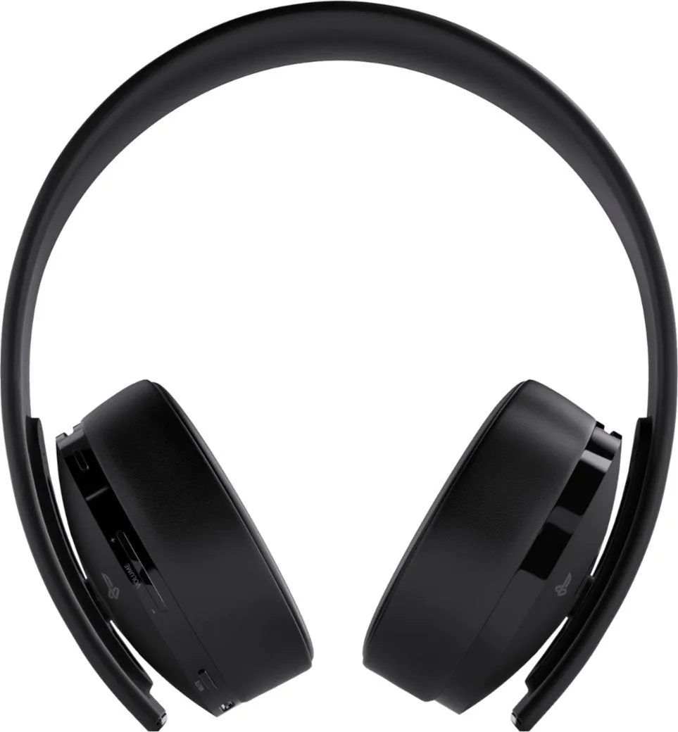 Sony - Gold Wireless Stereo Headset - Black