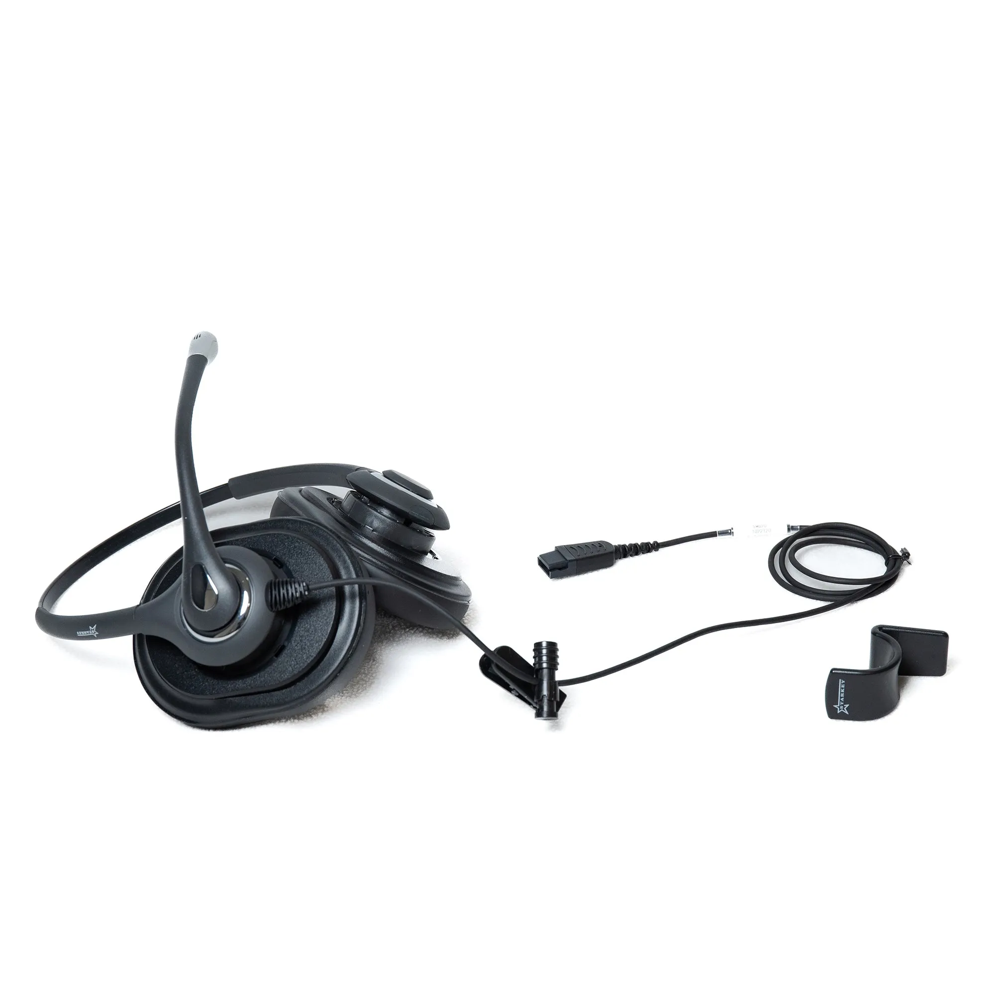 Starkey S620-NC-PL Triple XL Ear Cushion Headset with Passive Noise Canceling Mic (Cable sold separately.)