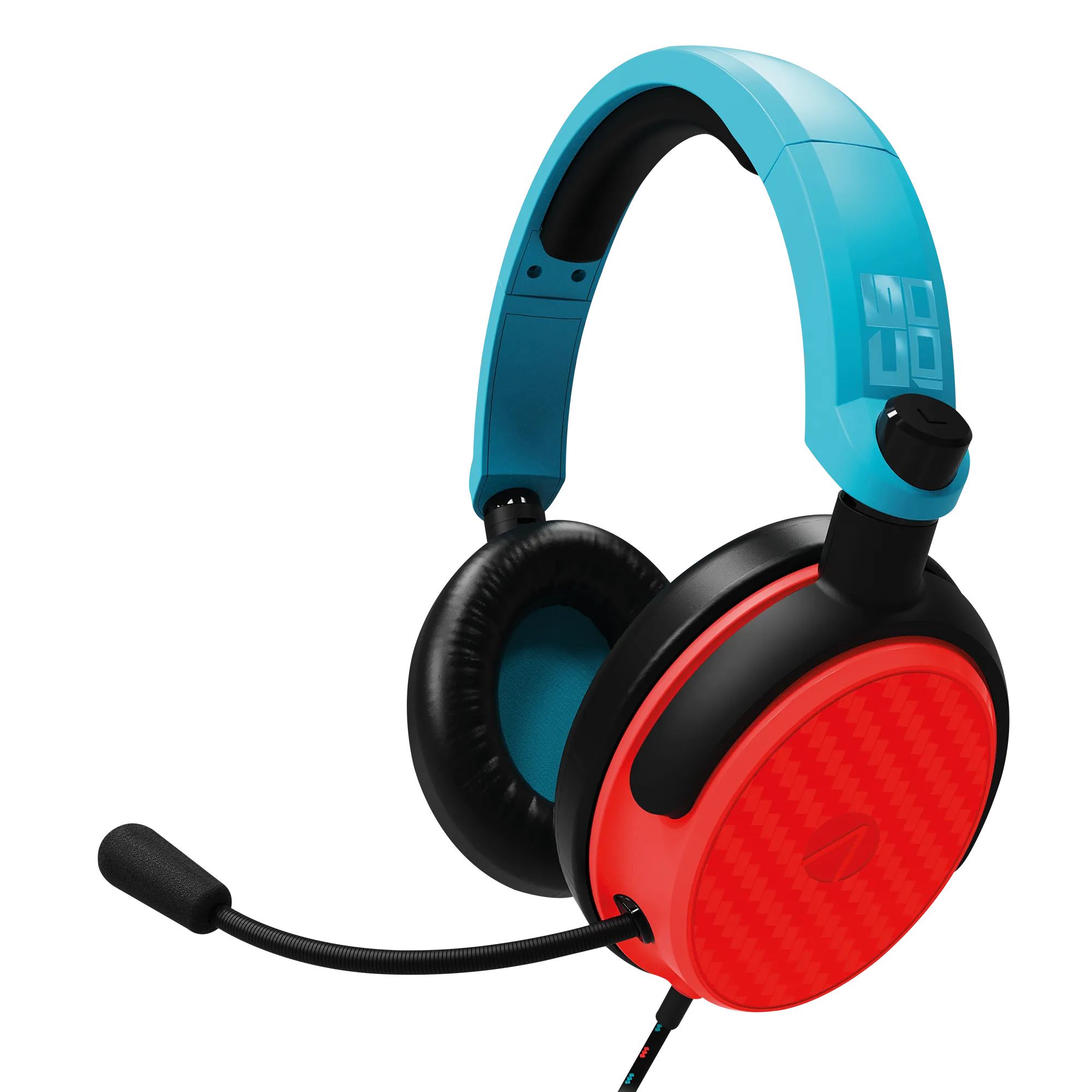 Stealth C6-100 Gaming Headset for Switch, XBOX, PS4/PS5, PC - Neon Blue/Red