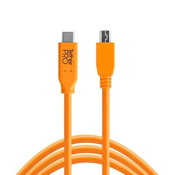 Tether Tools TetherPro USB-C to 2.0 Mini-B 5-Pin 15ft (4.6m)