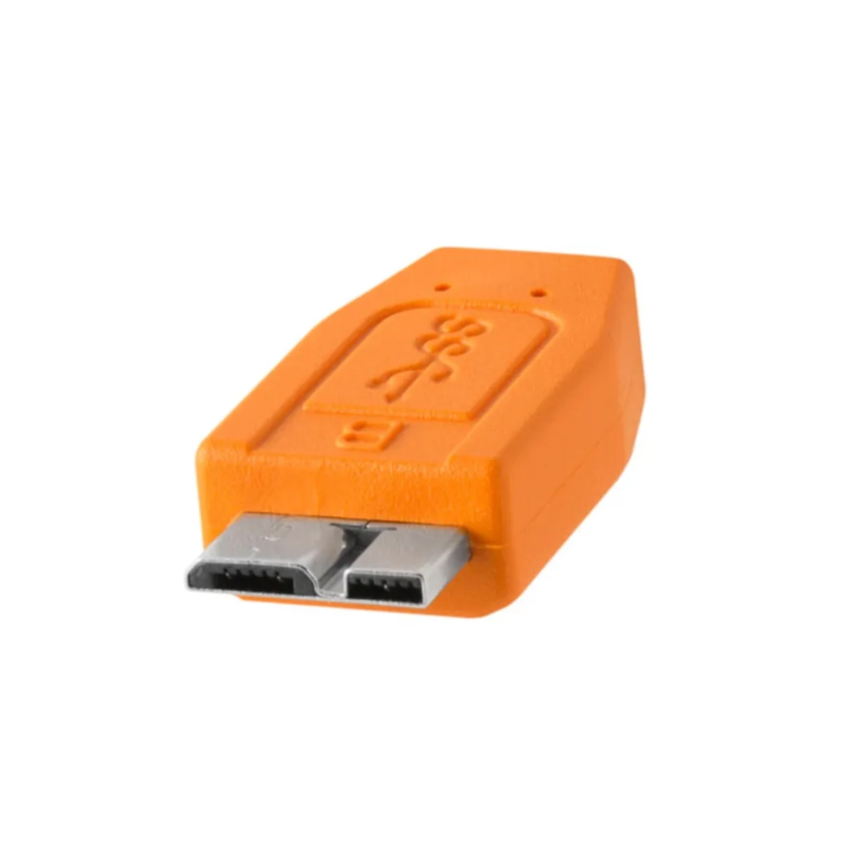 TetherPro USB-C to USB 3.0 Micro-B 4.6m Hi-Vis Orange (DEMO STOCK)