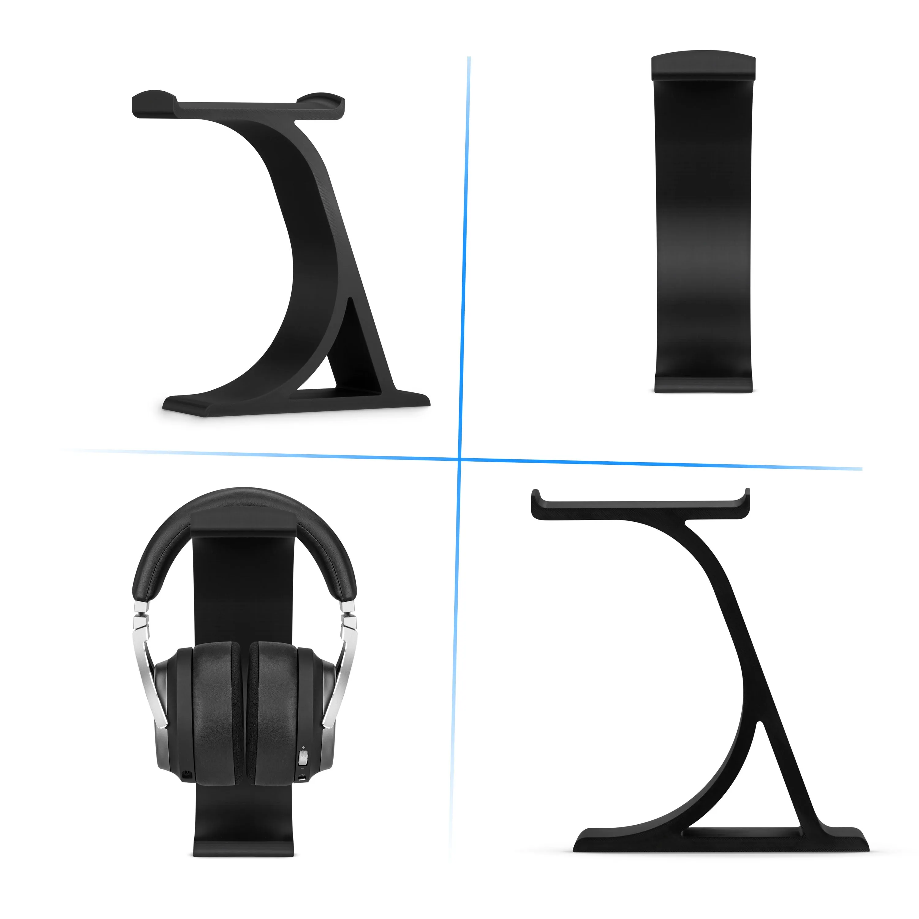 The CSTAND - Headphone Stand for Desks - Universal Design for All Gaming & Audio Headsets