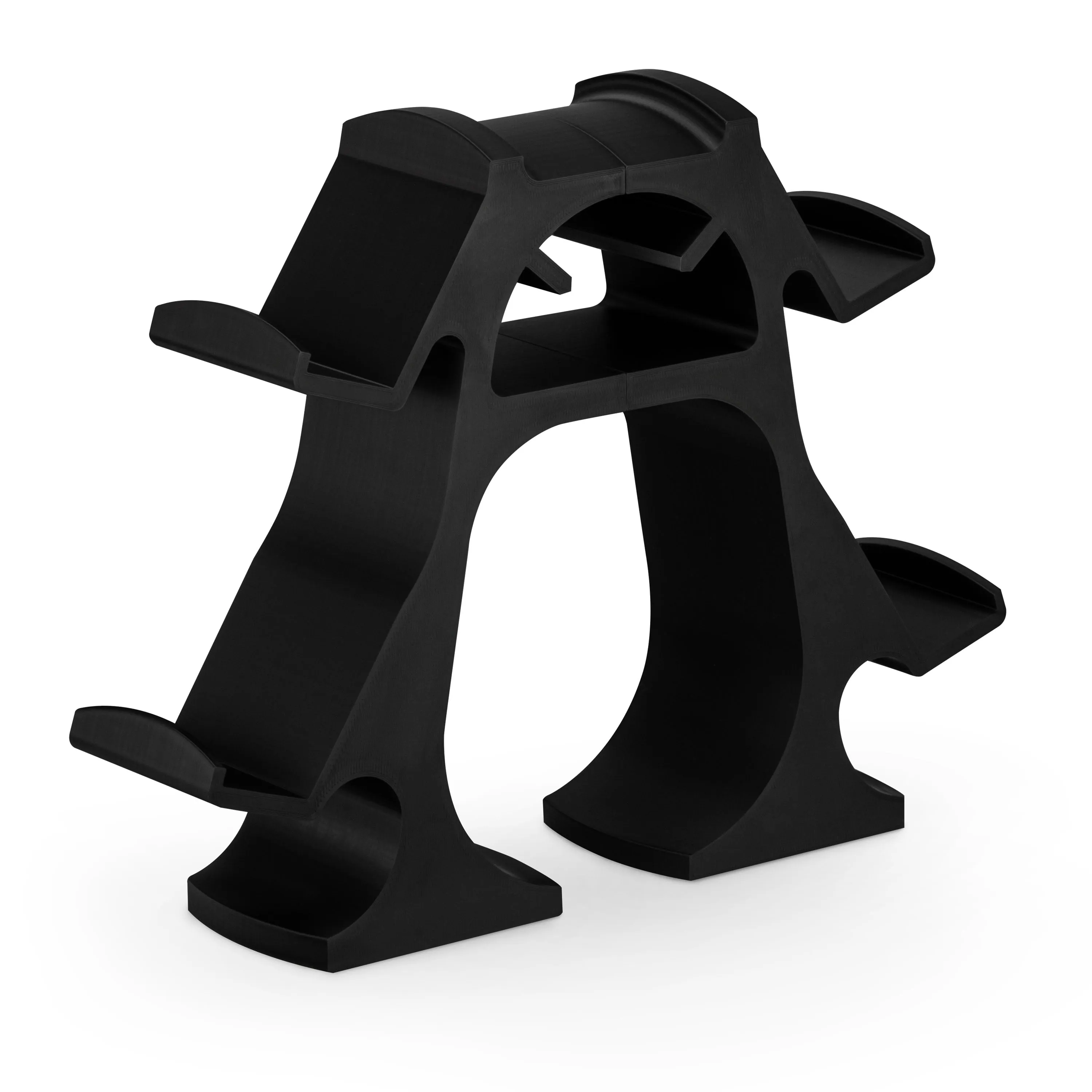 The UberKuma - Quad Controller Holder & Headphone Stand for Desks, Suitable for all Gamepads & Headsets