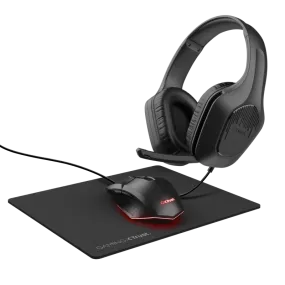 Trust GXT790 TRIDOX Gaming headset met muis en muismat