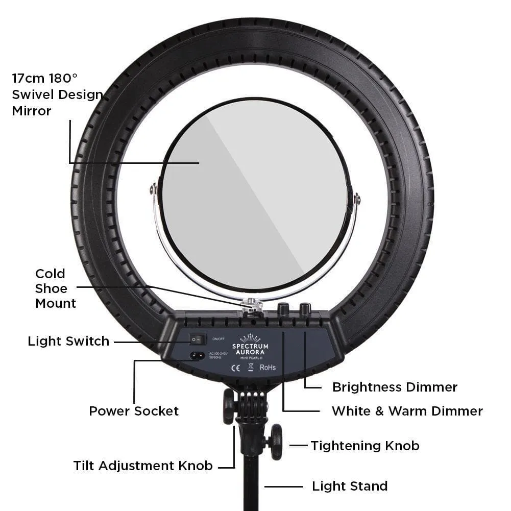 'Twitch Kit' Chroma Key Green Screen Gaming Ring Light Setup