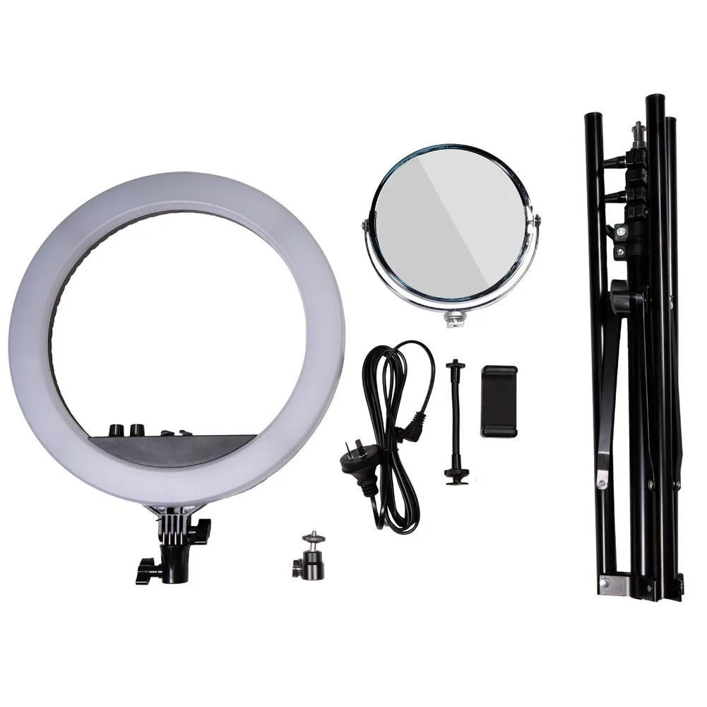 'Twitch Kit' Chroma Key Green Screen Gaming Ring Light Setup