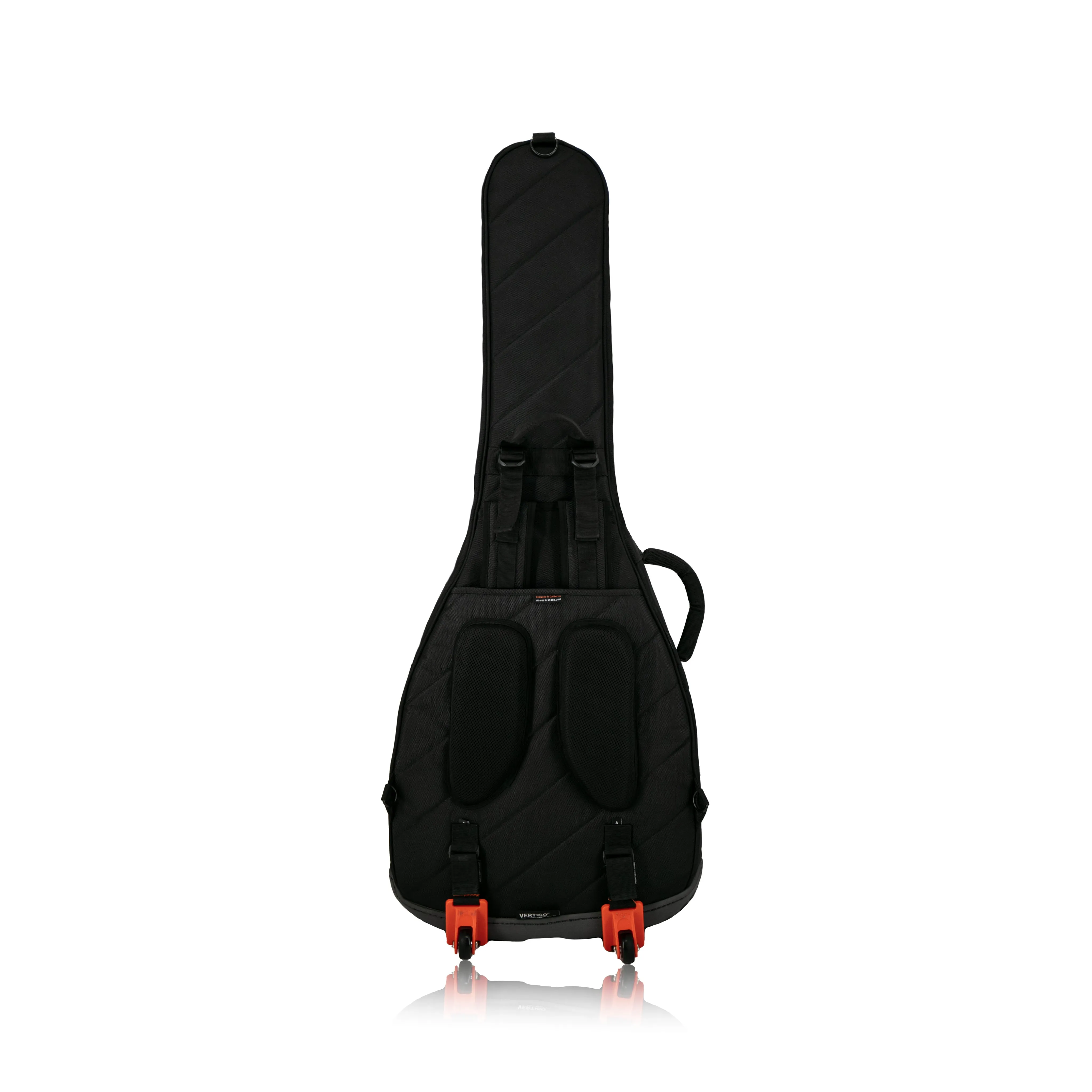 Vertigo Ultra Acoustic Dreadnought Guitar Case, Black